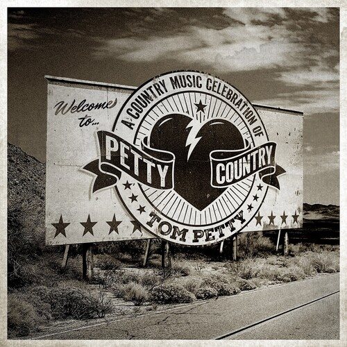 Cover art for Petty country [CD sound recording] : a country music celebration of Tom Petty.