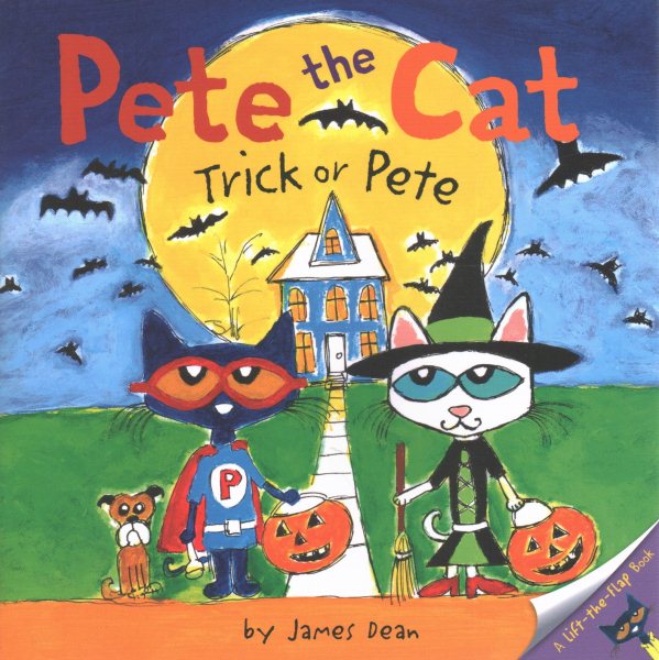 Cover art for Pete the Cat : Trick or Pete / by James Dean.