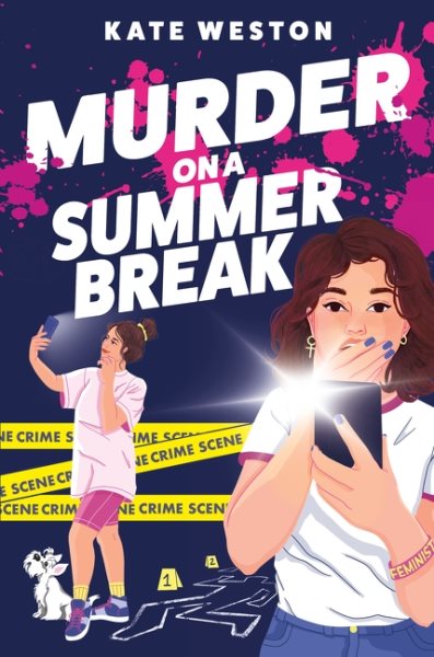 Cover art for Murder on a summer break / Kate Weston.