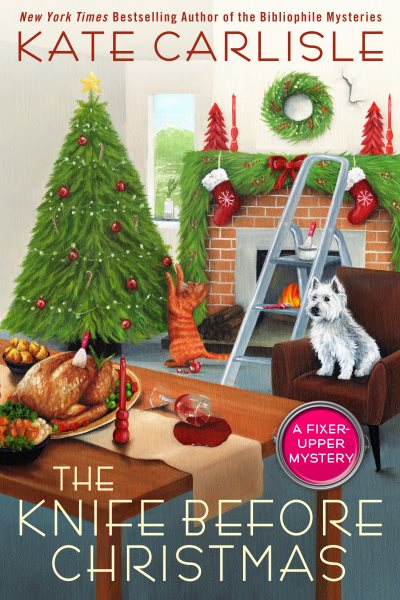 Cover art for The knife before Christmas / Kate Carlisle.