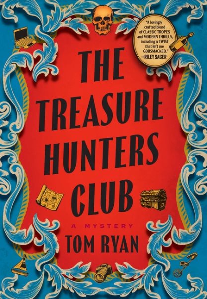 Cover art for The treasure hunters club : a mystery / Tom Ryan.