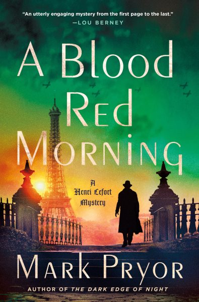 Cover art for A blood red morning / Mark Pryor.