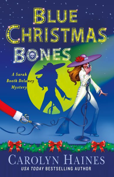 Cover art for Blue Christmas bones / Carolyn Haines.