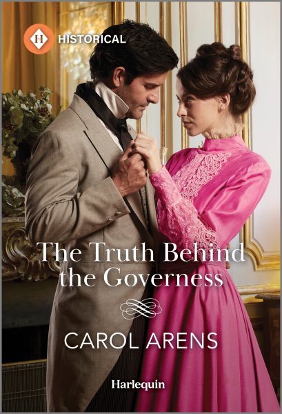 Cover art for The truth behind the governess / Carol Arens.