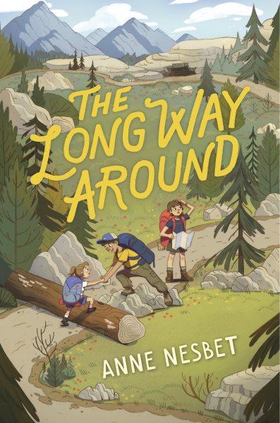 Cover art for The long way around / Anne Nesbet.