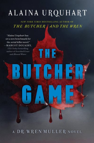 Cover art for The butcher game / Alaina Urquhart.