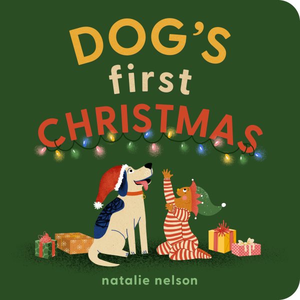 Cover art for Dog's first Christmas [BOARD BOOK] / Natalie Nelson.