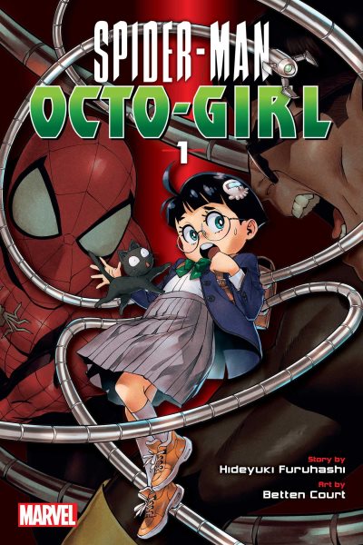 Cover art for Spider-Man : Octo-Girl. 1 : The genius scientist and the schoolgirl / story by Hideyuki Furuhashi   art by Betten Court   original work