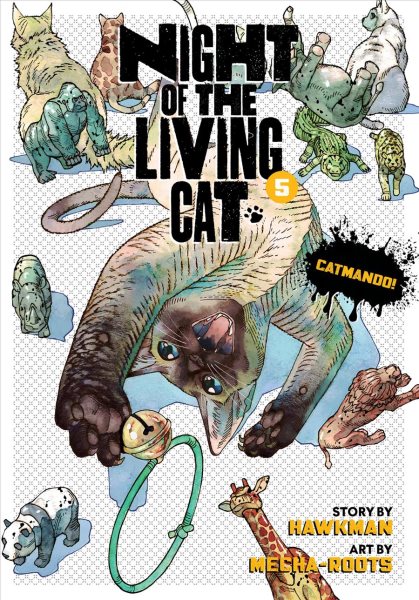 Cover art for Night of the living cat. 5 / story by Hawkman   art by Mecha-Roots   translation: Nan Rymer   adaptation: Asha Bardon   lettering:  Jaewon Ha.