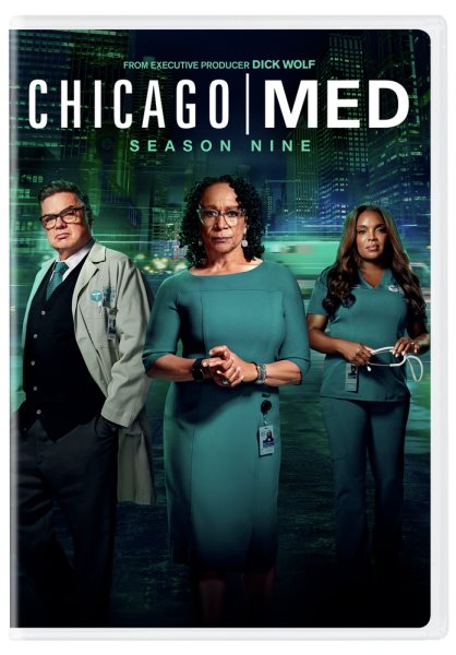 Cover art for Chicago med. Season 9 [DVD videorecording] / developed by Michael Brandt & Derek Haas   created by Dick Wolf & Matt Olmstead.