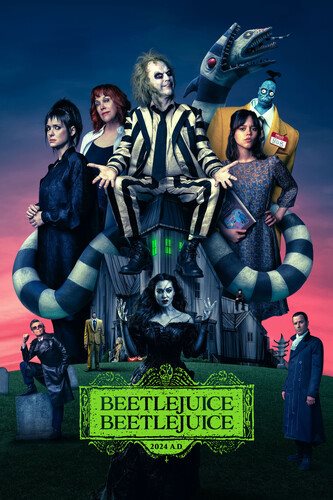 Cover art for Beetlejuice Beetlejuice  [DVD videorecording] / Warner Bros. Pictures presents   in association with Domain Entertainment   a Tim Burton