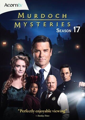 Cover art for Murdoch mysteries. Season 17 [DVD videorecording] / a Shaftesbury production   a CBC original series   in association with ITV Studios   producer