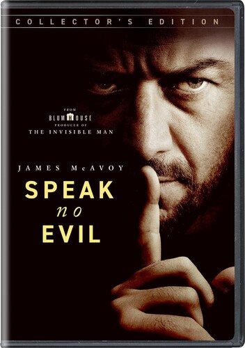 Cover art for Speak no evil [DVD videorecording] / Universal Pictures and BH present   written for the screen and directed by James Watkins   produced by Jason Blum