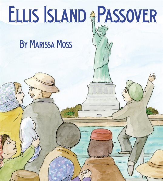 Cover art for Ellis Island passover / by Marissa Moss.