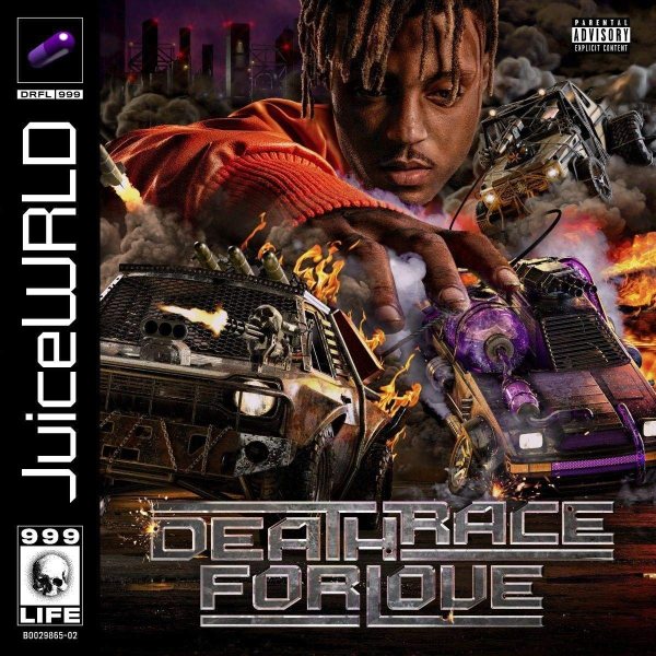 Cover art for Death race for love [CD sound recording] / Juice WRLD.