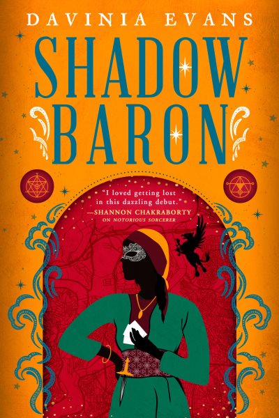 Cover art for Shadow baron / Davinia Evans.