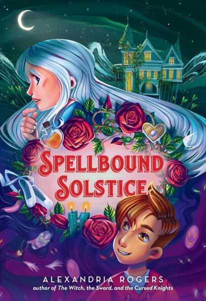 Cover art for Spellbound solstice / Alexandria Rogers.