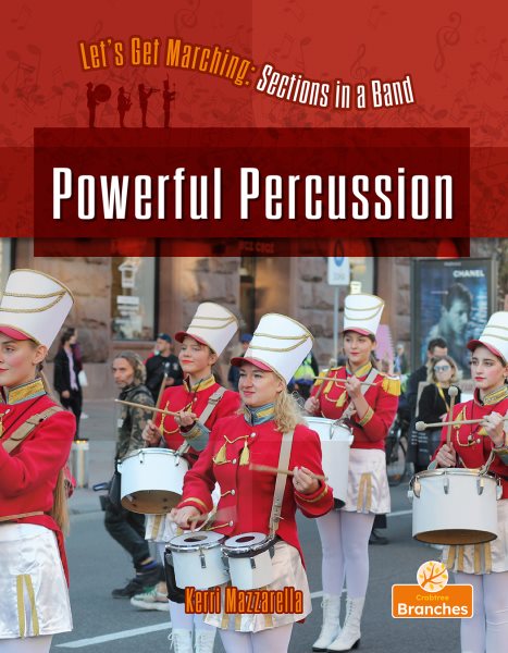 Cover art for Powerful percussion / Kerri Mazzarella.