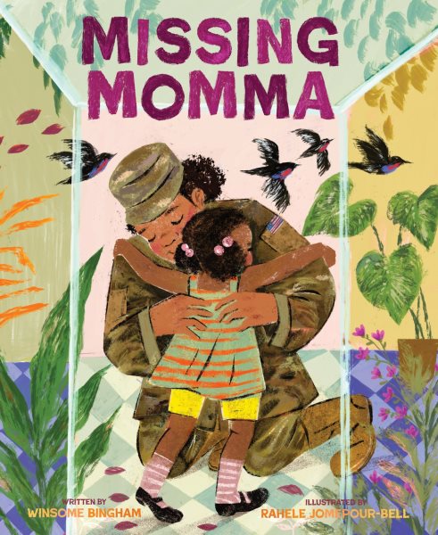 Cover art for Missing Momma / written by Winsome Bingham   illustrated by Rahele Jomepour Bell.