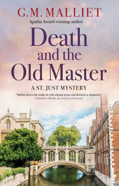 Cover art for Death and the old master / G.M. Malliet.