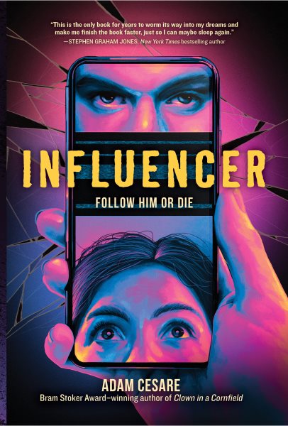 Cover art for Influencer / Adam Cesare.