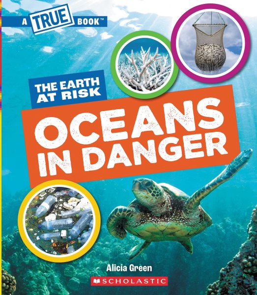 Cover art for Oceans in danger / Alicia Green.