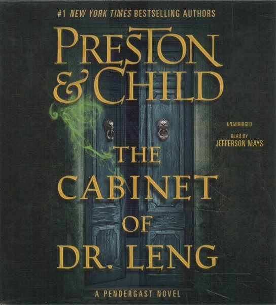 Cover art for The cabinet of Dr. Leng [CDB UNABRIDGED] / Douglas Preston & Lincoln Child.