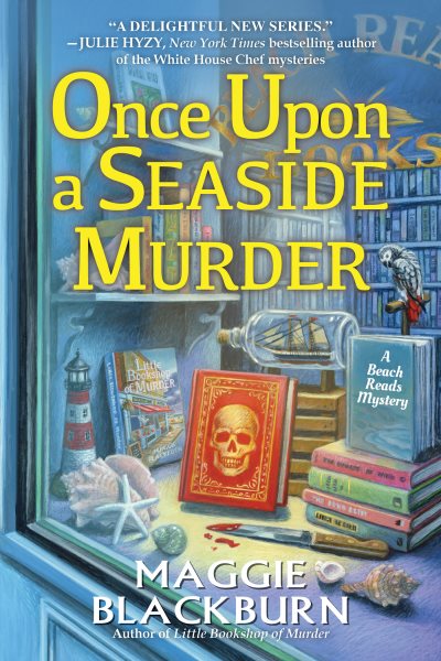 Cover art for Once upon a seaside murder / Maggie Blackburn.