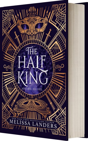 Cover art for The half king / Melissa Landers.