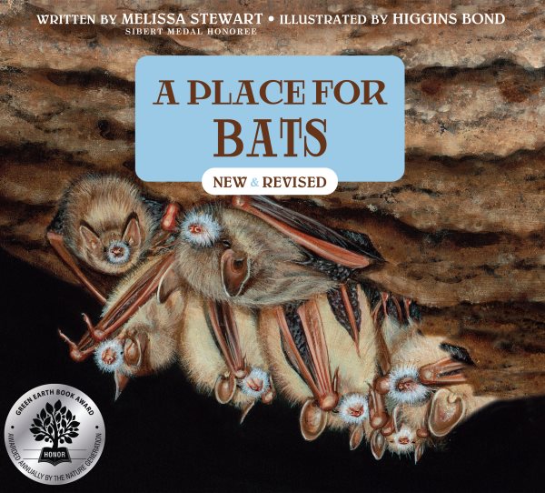 Cover art for A place for bats / written by Melissa Stewart    illustrated by Higgins Bond.