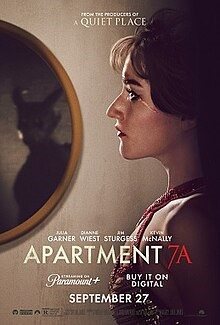 Cover art for Apartment 7A [DVD videorecording] / directed by Natalie Erika James   screenplay by Natalie Erika James & Christian White and Skylar James   screen story by Skylar James   produced by John Krasinski