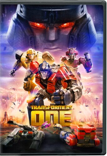 Cover art for Transformers one [DVD videorecording] / Paramount Animation and Hasbro present   in association with New Republic Pictures   a di Bonaventura Pictures and Bay Films production   produced by Don Murphy [and five others]   screenplay by Eric Pearson