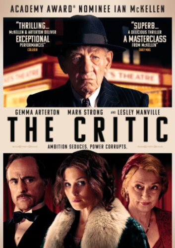 Cover art for The critic  [DVD videorecording]/ BK Studios presents   in association with Culmination Productions and Mark Gordon Pictures   a Fearless Minds