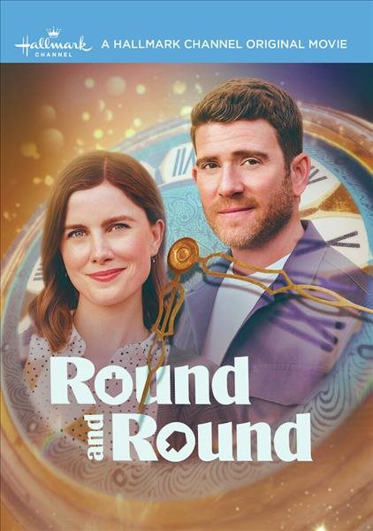 Cover art for Round and round [DVD videorecording] / Hallmark Media presents   an R&R Road and Front Street Pictures production   produced by Charles Cooper   written by Tamar Laddy   directed by Stacey N. Hardy.