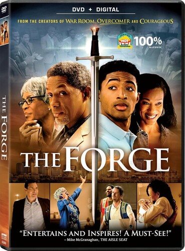 Cover art for The forge  [DVD videorecording] / Affirm Films and Faithstep Films present   in association with Provident Films   a Kendrick Brothers production   producers