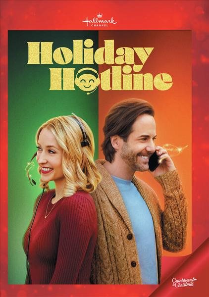 Cover art for Holiday hotline  [DVD videorecording]/ produced by Juliette Hagopian   teleplay by Julie Sherman Wolfe   story by Duane Poole   directed by Mark Jean.