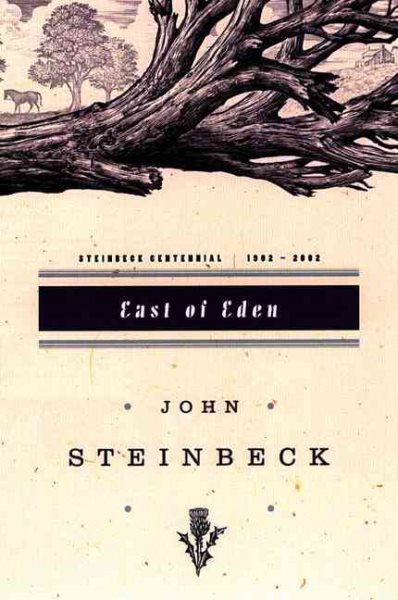 Cover art for East of Eden / John Steinbeck   with an introduction by David Wyatt.