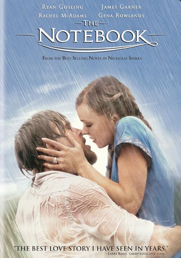 Cover art for THE NOTEBOOK [DVD videorecording] / Avery Pix   Gran Via   New Line Cinema   produced by Lynn Harris