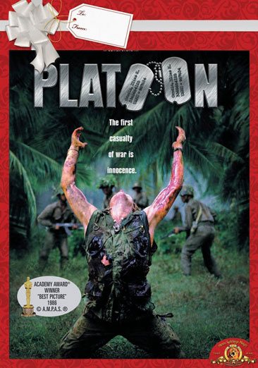 Cover art for PLATOON [DVD videorecording] / Hemdale Film Corporation   produced by Arnold Kopelson   written and directed by Oliver Stone.