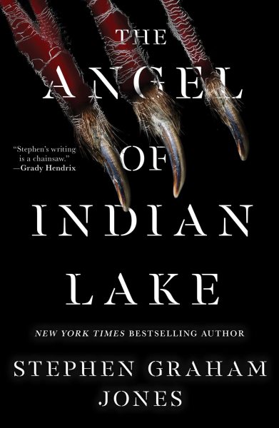 Cover art for The angel of Indian Lake / Stephen Graham Jones.