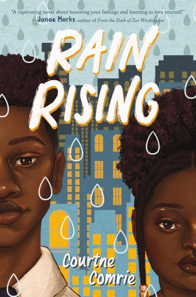 Cover art for Rain rising / Courtne Comrie.