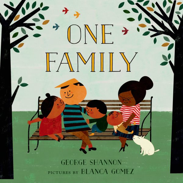 Cover art for One family / George Shannon   pictures by Blanca Gomez.