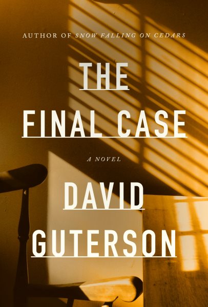 Cover art for The final case / David Guterson.