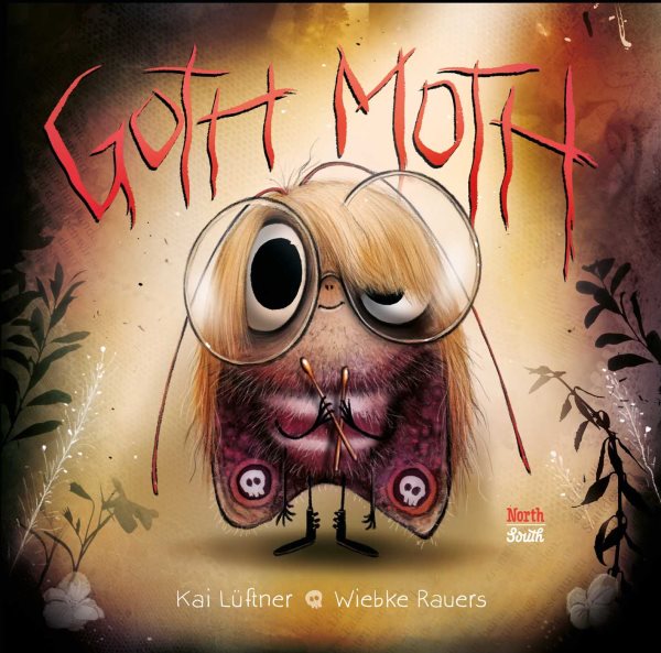 Cover art for Goth moth / Kai Lüftner   illustrations by Wiebke Rauers   translated by Tim Mohr.