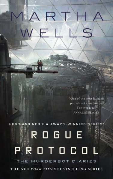 Cover art for Rogue Protocol / Martha Wells.