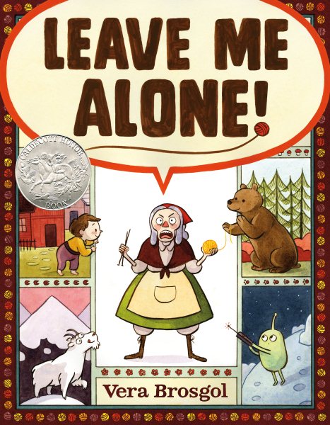 Cover art for Leave me alone / Vera Brosgol.