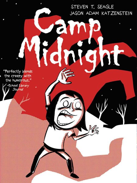 Cover art for Camp Midnight / written by Steven T. Seagle   drawn by Jason Adam Katzenstein.