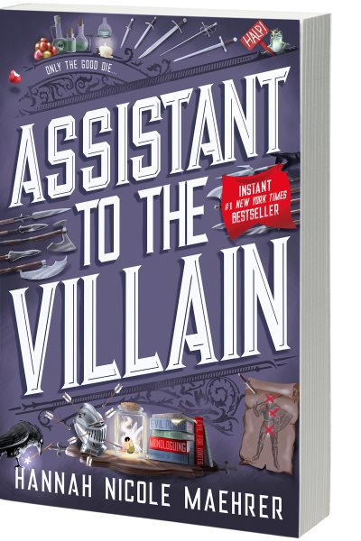 Cover art for Assistant to the villain / Hannah Nicole Maehrer.