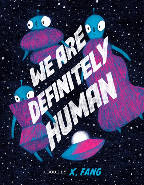 Cover art for We are definitely human / a book by X. Fang.