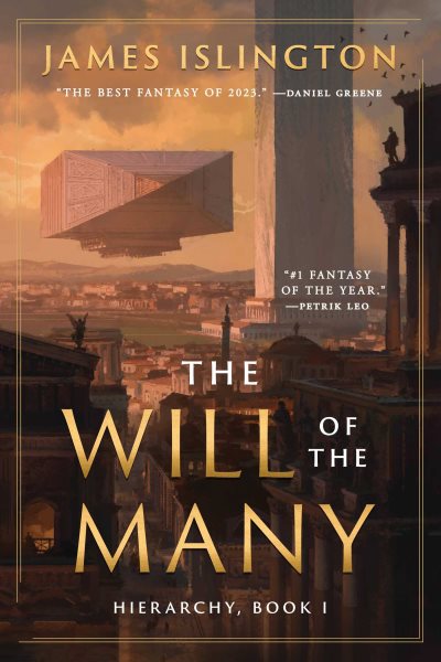 Cover art for The will of the many / James Islington.